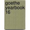 Goethe Yearbook 16 door Onbekend