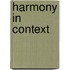 Harmony In Context