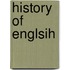 History Of Englsih