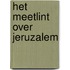 Het meetlint over Jeruzalem