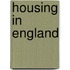 Housing In England