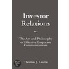 Investor Relations by Thomas J. Lauria