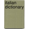 Italian Dictionary door Onbekend