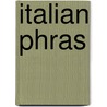 Italian Phras door Pietro Iagnocco