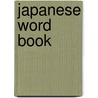 Japanese Word book by Yuko Green