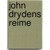 John Drydens Reime door Josef Dierberger