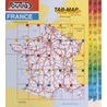 Routiq Frankrijk tab map by Balk