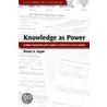 Knowledge as Power door Wayne A. Logan