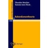 Kobordismentheorie door Theodor Brocker