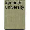 Lambuth University door Susan Kupisch