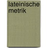 Lateinische Metrik door James W. Halporn