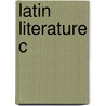 Latin Literature C by Hutchinson