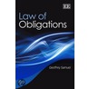 Law Of Obligations door Geoffrey Samuel