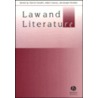 Law and Literature by Patrick Hanafin