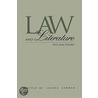 Law and Literature door Lenora Leldwon