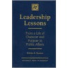 Leadership Lessons door Stephen S. Kaagan