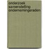 Onderzoek samenstelling ondernemingsraden