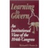 Learning to Govern