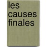 Les Causes Finales door Paul Janet
