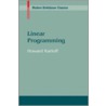 Linear Programming by Howard Karloff