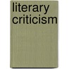 Literary Criticism door Gary Day