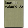 Lucretia Volume 05 door Sir Edward Bulwar Lytton
