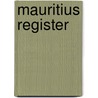 Mauritius Register door T. E. Palmer