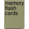 Memory Flash Cards by Unknown