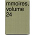 Mmoires, Volume 24