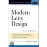 Modern Lens Design door Warren J. Smith