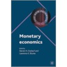 Monetary Economics door Steven Durlauf
