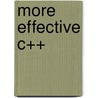 More Effective C++ door Scott Meyers