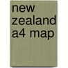 New Zealand A4 Map door Onbekend