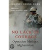 No Lack Of Courage by Colonel Bernd Horn