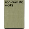 Non-Dramatic Works by Thomas Dekker