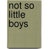 Not So Little Boys door M. Beaty