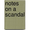 Notes On A Scandal door Patrick Marber
