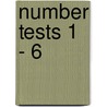 Number Tests 1 - 6 door Onbekend