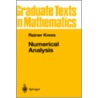 Numerical Analysis by Rainer Kress