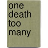 One Death Too Many door Glenn Ockler