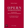 Opern Diskographie by Karsten Steiger