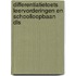 Differentiatietoets leervorderingen en schoolloopbaan DLs