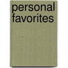 Personal Favorites by Heidi Knapp Rinella