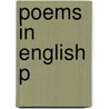 Poems In English P by Patit Mishra