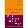 Political Writings by Lyotard Jean-Francois