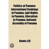 Politics of Panama door Books Llc