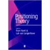 Positioning Theory door Van Langehove