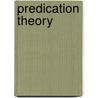 Predication Theory door Napoli Donna Jo