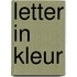 Letter in kleur