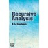 Recursive Analysis